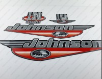 Johnson 150HP Ocean Pro 1999-2000 Outboard Decal Kit Johnson 150HP Ocean Pro 1999-2000 Outboard Decal Kit
